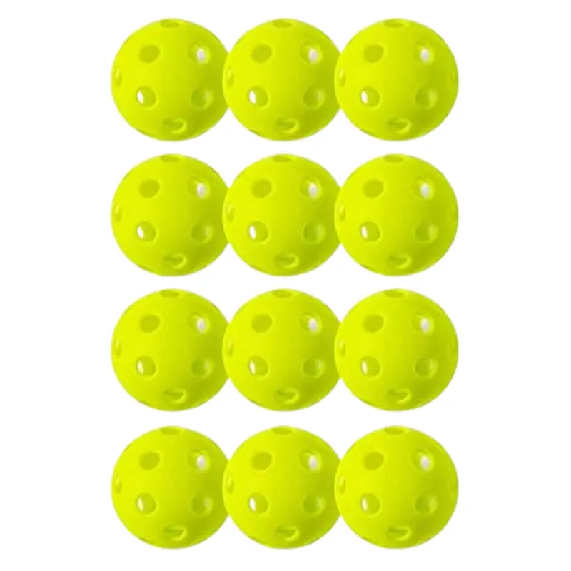 12-Count Franklin Sports X-26 Indoor Pickleballs 1