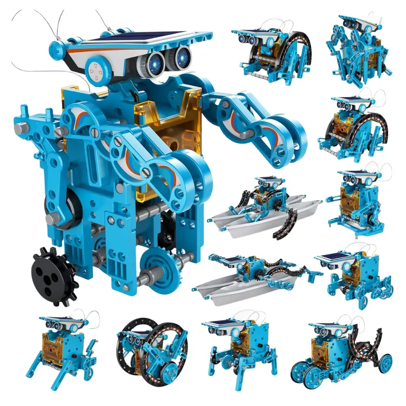 12-In-1 Education Solar Robot Toys 1