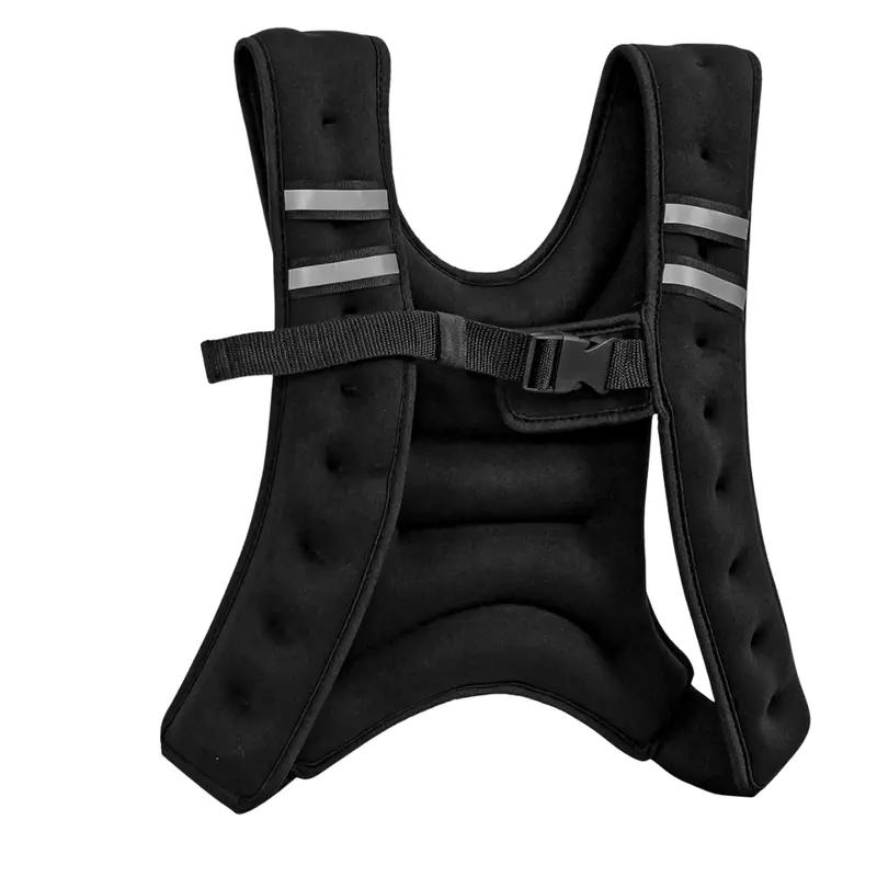 12 Lbs Tone Fitness Black Weighted Vest 1