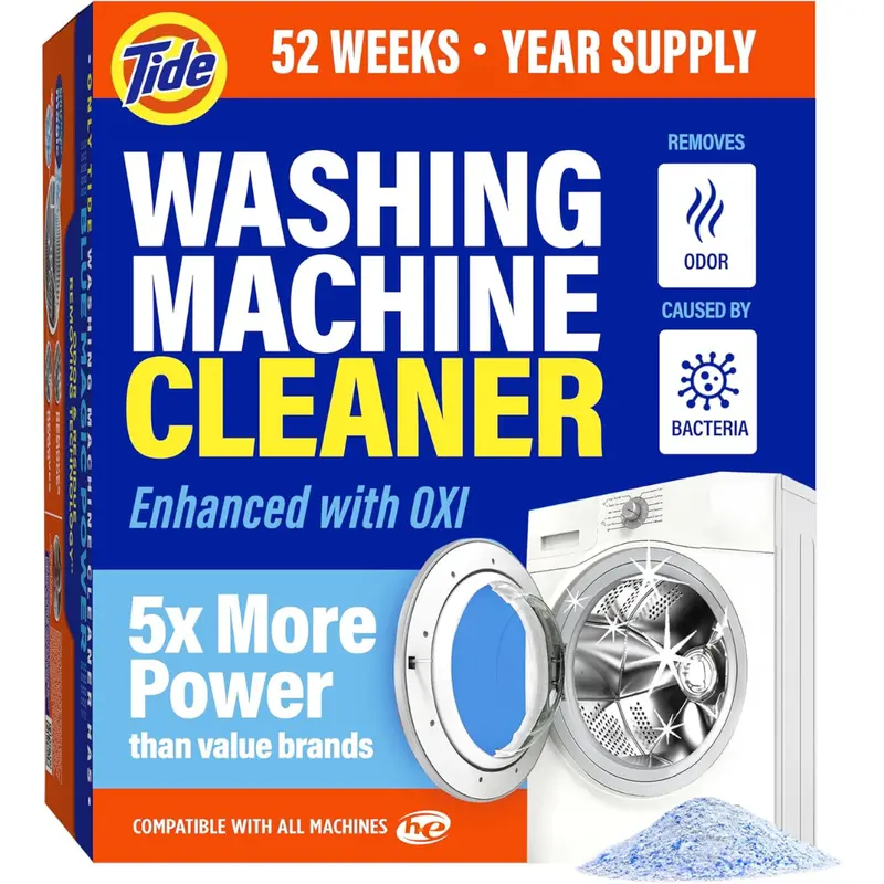 12-Month Supply Tide Washing Machine Cleaner 1