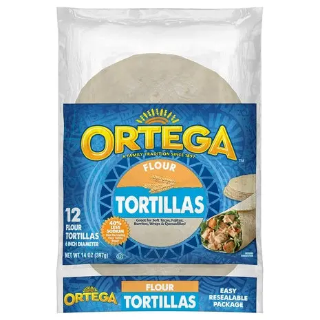 12 Ortega Flour Tortillas 1