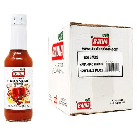 12-Pack Badia Habanero Hot Sauce 1