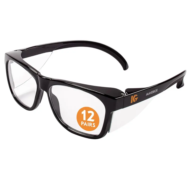 12-Pack Kleenguard V30 Maverick Safety Glasses 1