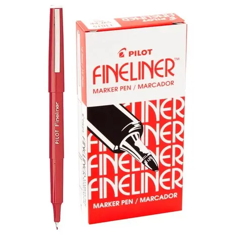 12-Pack Pilot Fineliner Marker Pens 1