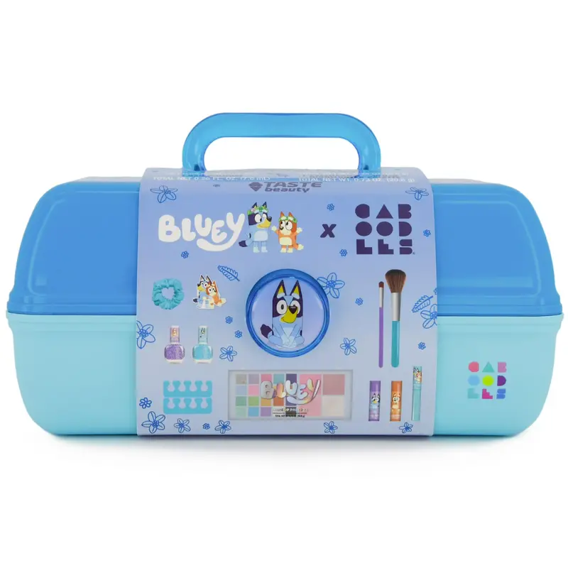 12-Piece Bluey X Caboodles Makeup Organizer 1