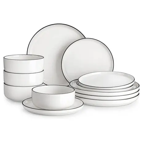 12-Piece Porcelain Dinnerware Set 1