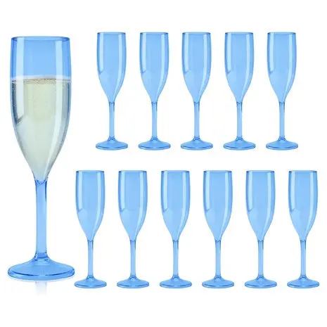 12 Plastic Champagne Flutes On Sale 1