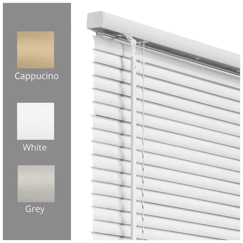 12" X 72" Cordless Mini Blinds Vinyl For Indoor Windows 1