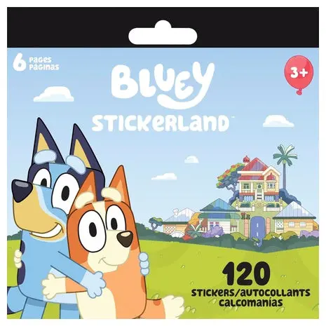 120 Bluey Stickers 1