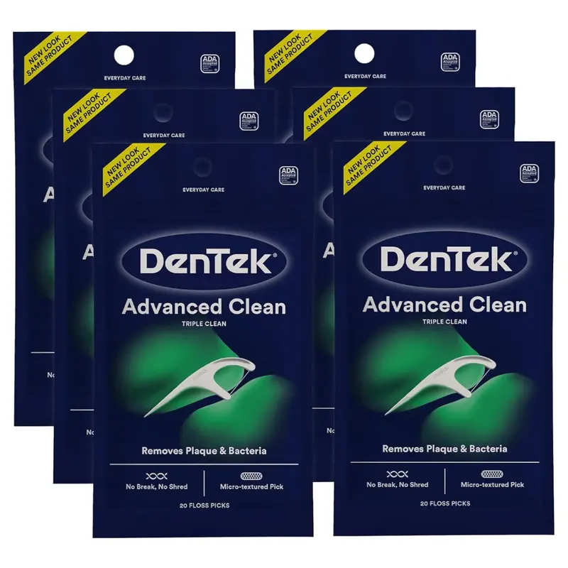 120-Count Dentek Triple Clean Advanced Clean Floss Picks 1