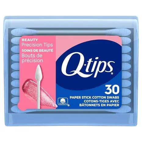 120 Q-Tips Travel Size Cotton Swabs Beauty Precision Tips 1