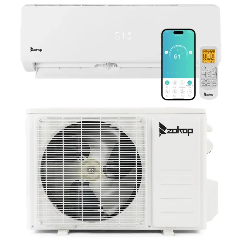 12000Btu 21 Seer Ductless Air Conditioner (Covers 451-750-Sq. Ft) 1