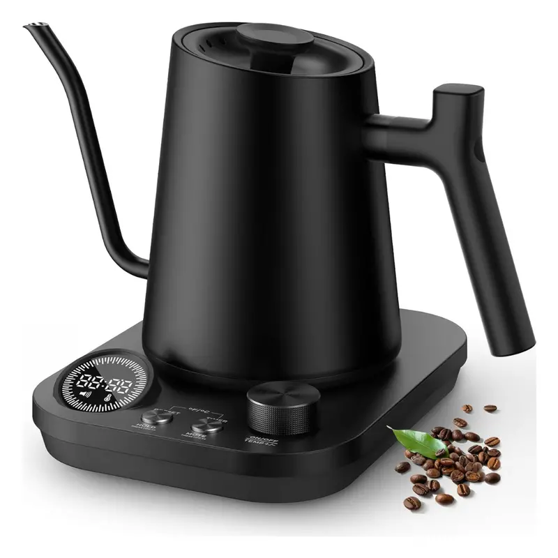 1200W/0.9L Gooseneck Electric Kettle With 1F Precise Temperature Control 1