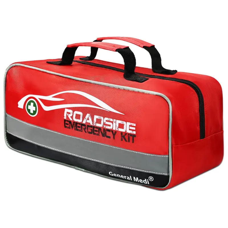 127-Pieces General Medi Roadside Car Emergency Kit 1