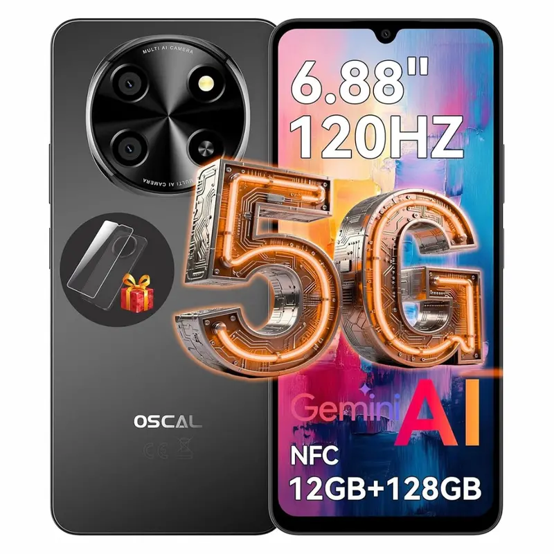 128Gb Blackview Oscal Tiger 8 5G Factory Unlocked Android Smartphone 1