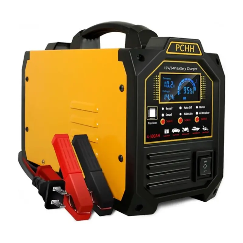 12V 24V Heavy Duty Car Battery Charger 1