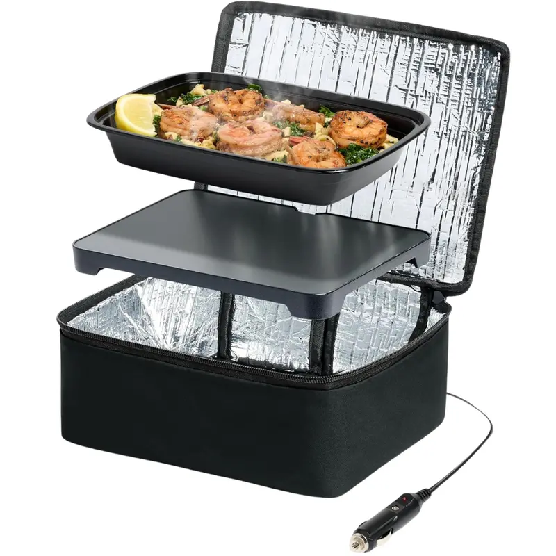 12V Portable Mini Heated Lunch Box (4 Colors) 1