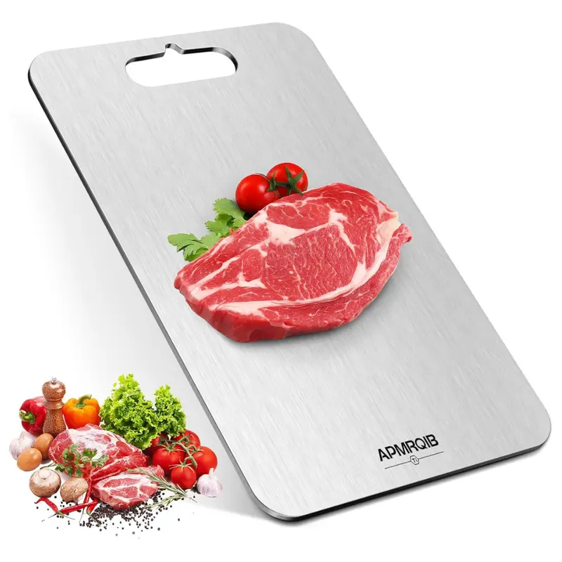13.1" X 8.1" 100% Pure Titanium Kitchen Cutting Board 1