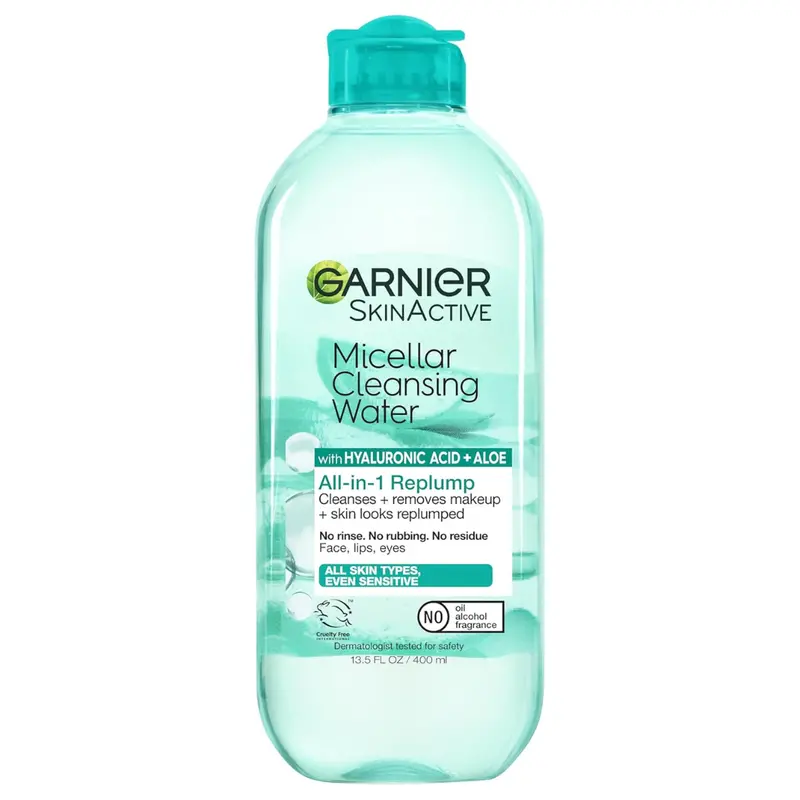 13.5 Fl Oz Micellar Water With Hyaluronic Acid Facial Cleanser 1