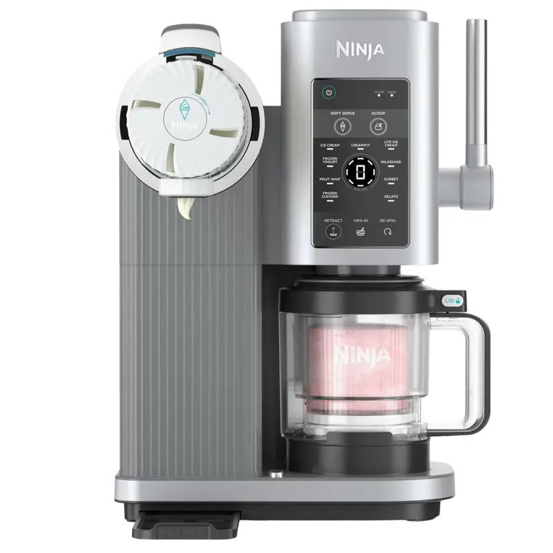 13-In-1 Ninja Creami Scoop & Swirl Ice Cream & Soft Serve Maker W/ 2-Pints 1