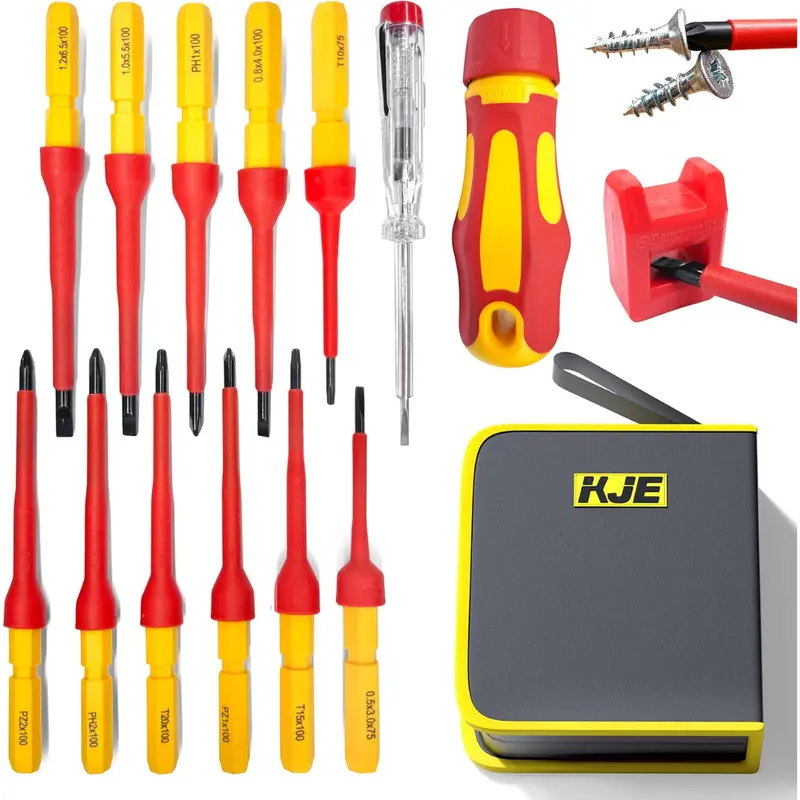 13-Piece Kje 1000V Insulated Screwdriver Set 1