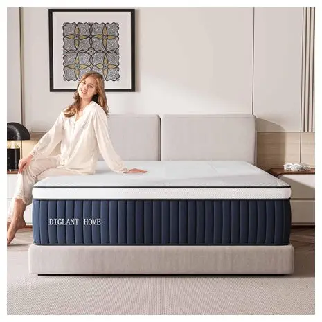 14” Euro Top Hybrid Queen Mattress In A Box 1