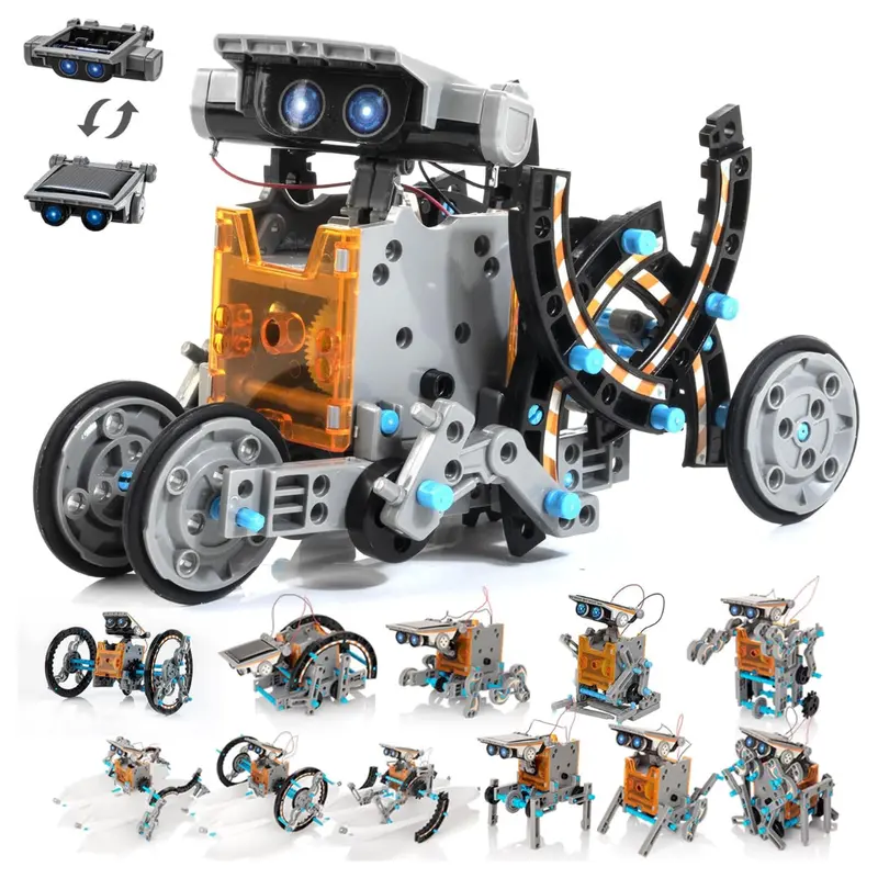14-In-1 Kids Stem Science Toy Solar Robot Kit 1
