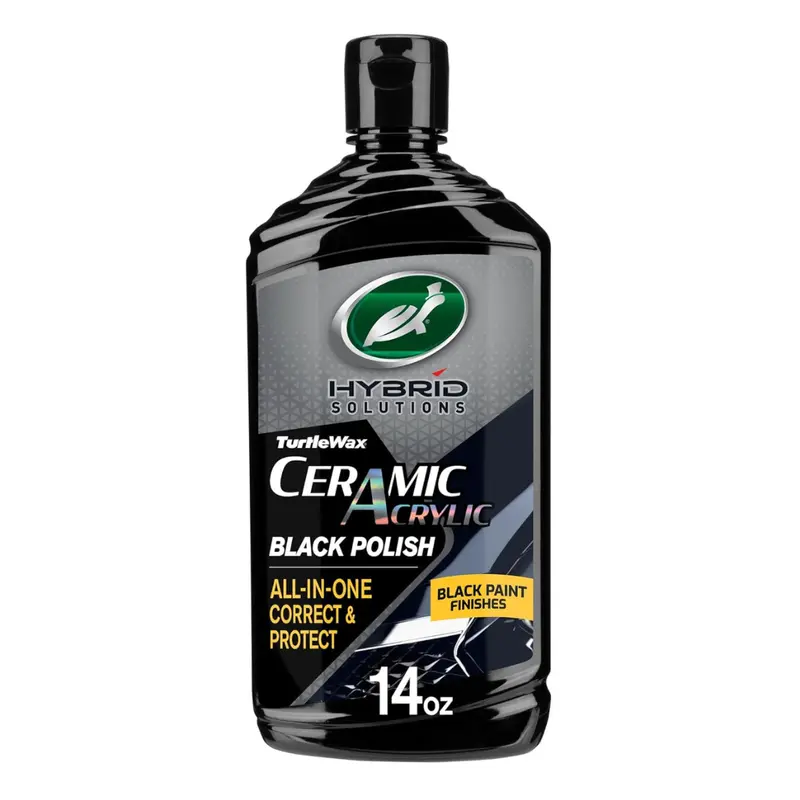 14-Oz Hybrid Solutions Ceramic Acrylic Black Car Polish And Wax 1
