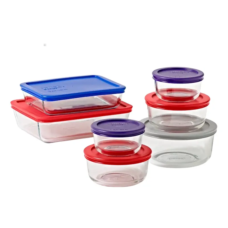 14-Piece Pyrex Simply Store Baking Glass Dish Set 1