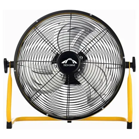 14” Tech Drive Rechargeable Portable Floor Fan 1
