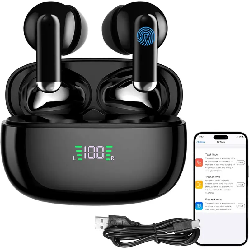 144 Languages Real Time Translation Earbuds 1