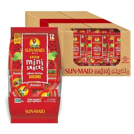 144 Sun-Maid California Sun-Dried Raisins Snack Boxes 1