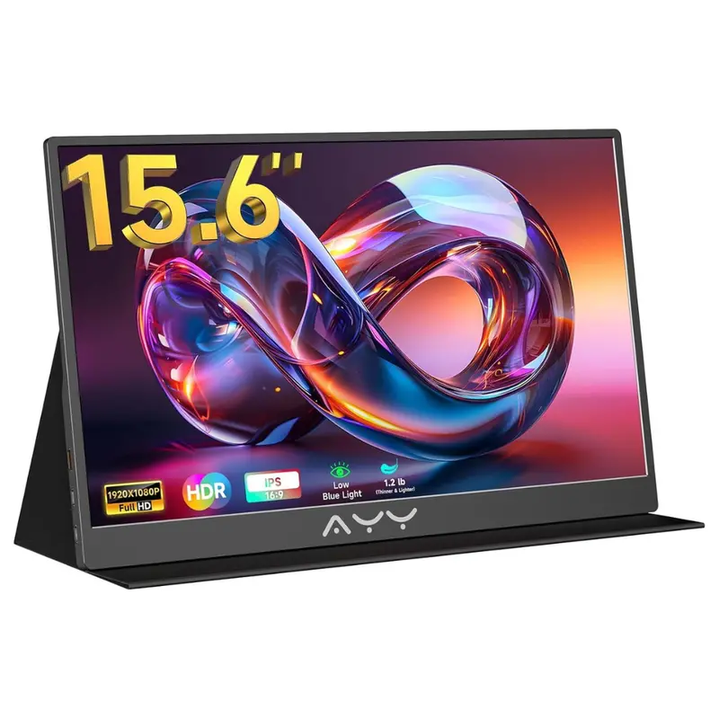 15.6" Ayy A156c2h Portable Fhd 0.3Ms Ips Freesync Monitor 1