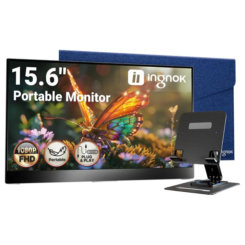 15.6" Ingnok Yn02d Portable Fhd 10Ms Ips Monitor 1