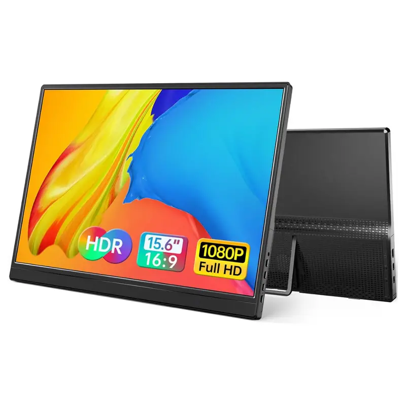 15.6" Portable Fhd Ips Monitor With Kickstand 1