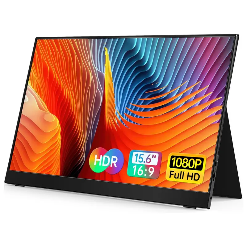 15.6" Vilva V156f1 Fhd Ips Monitor With Cover And Speakers 1