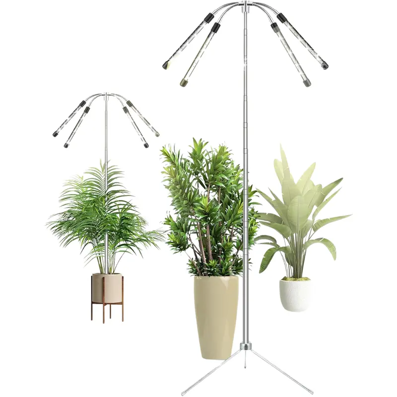 15"-62" Height Adjustable Plant Growing Lights W/Stand 1