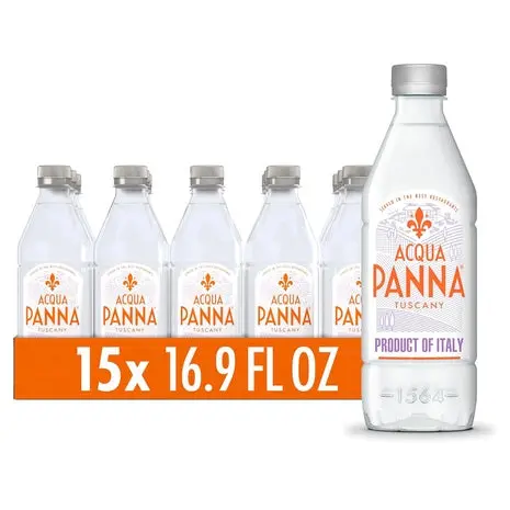 15 Bottles Acqua Panna Natural Spring Water 1