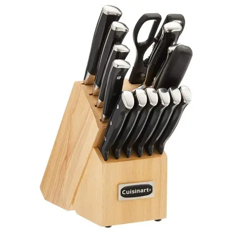 15-Piece Cuisinart Block Knife Set 1