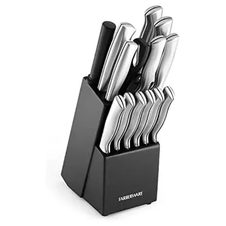 15-Piece Farberware Knife Block Set 1