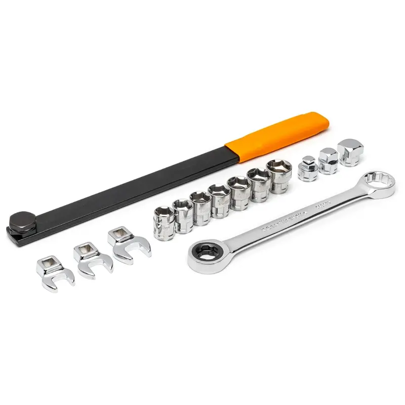 15-Piece Gearwrench Ratcheting Serpentine Belt Tool Set (3680D) 1