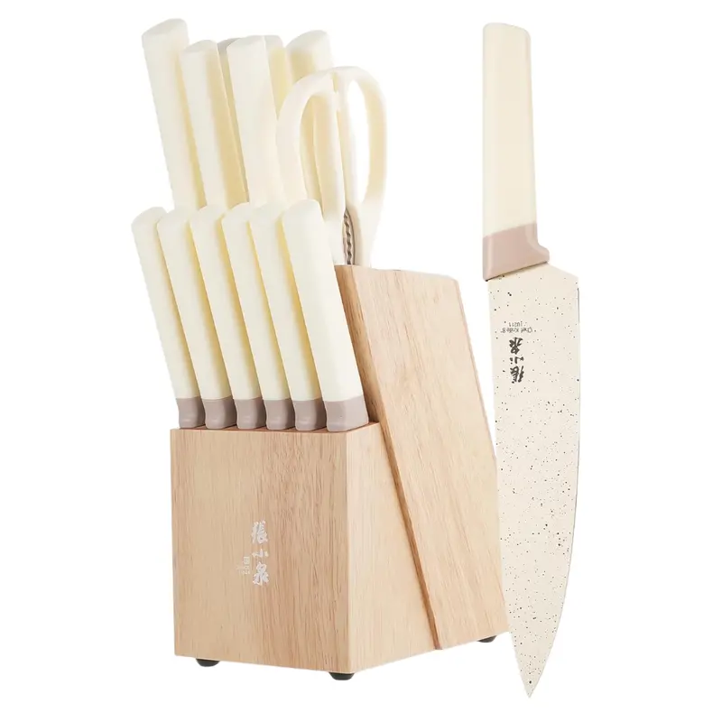 15-Piece High Carbon Stainless Steel Kitchen Knives Set 1