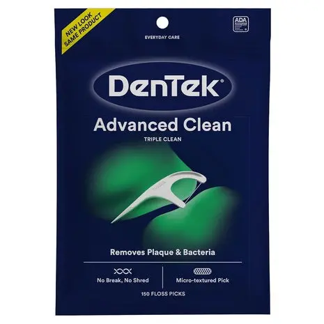 150 Dentek Advanced Clean Floss Picks 1