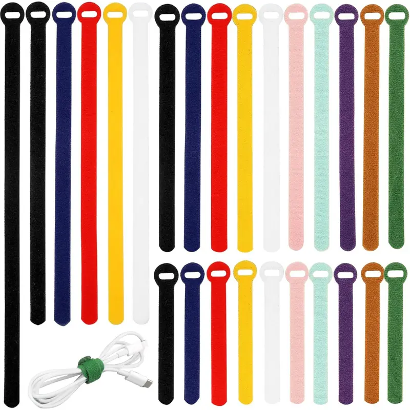 150-Piece Have Me Td Assorted Reusable Cable Ties (4", 6", 8", 10") 1
