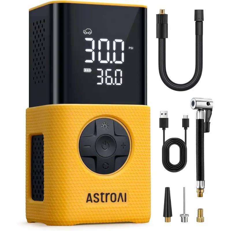 150 Psi Astroai Portable Air Compressor Tire Inflator / Bike Pump 1