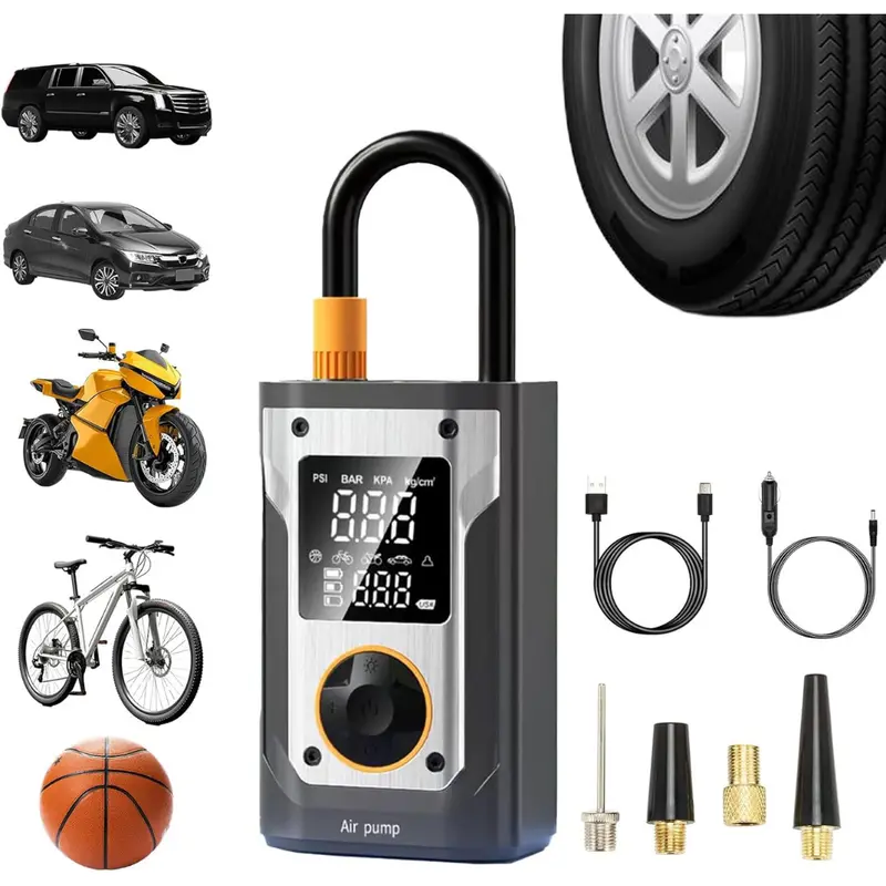 150 Psi Tire Inflator Portable Air Compressor 1
