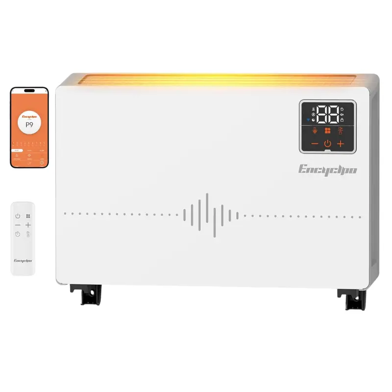 1500W Encyclpo Wireless And Remote Control Electric Heater 1