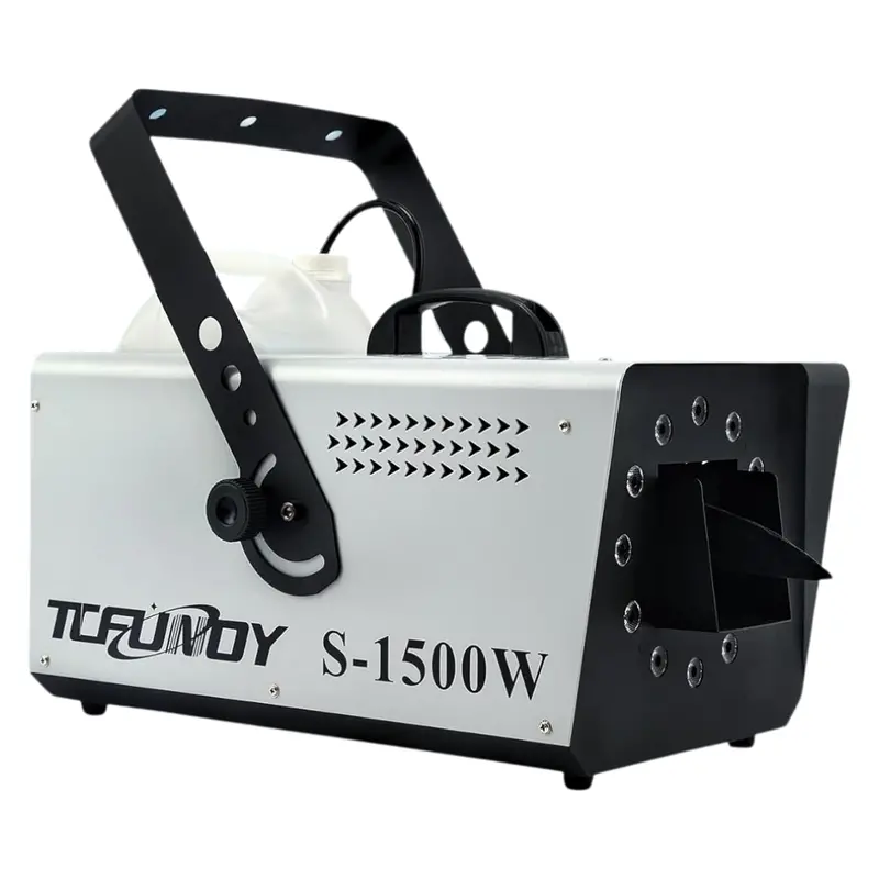 1500W Snow Machine With 9-Colors, 3-Light Effects & Remote Control 1