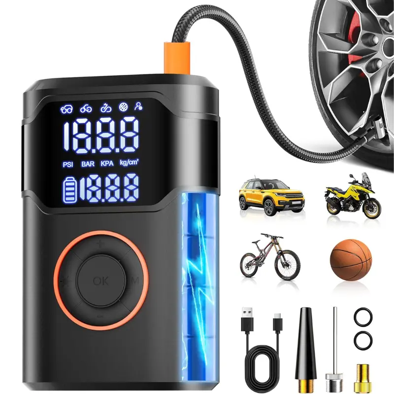 150Psi Tire Inflator Portable Air Compressor 1