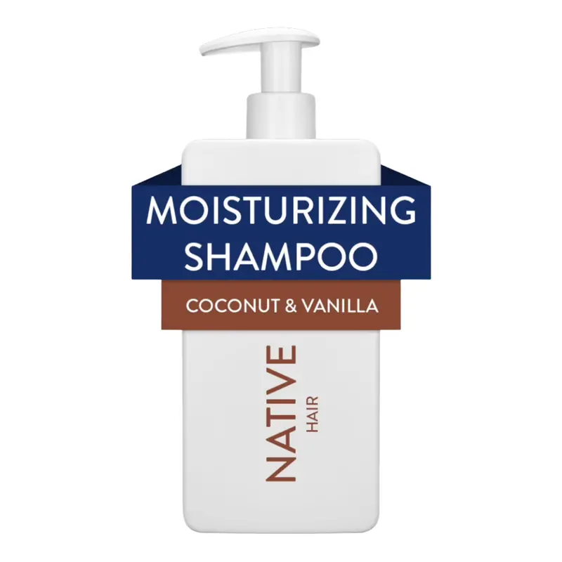 16.5 Fl Oz Native Coconut & Vanilla Moisturizing Vegan Shampoo + $10 Walmart Cash 1